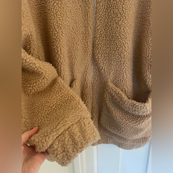 I.AM.GIA Pixie Oversized Teddy Coat Faux Fur Tan | XS - Picture 3 of 8